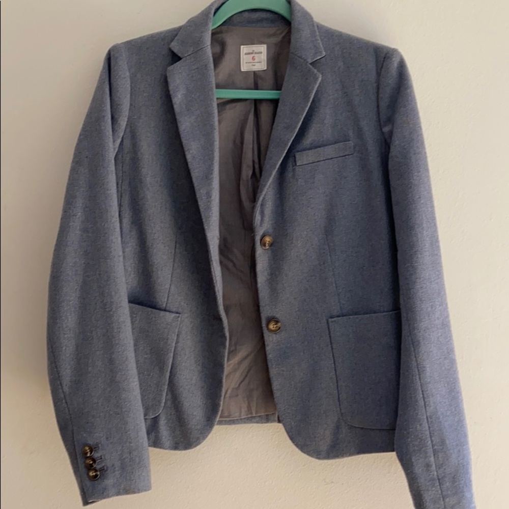 Gap Academy Blazer size 6 wool blue